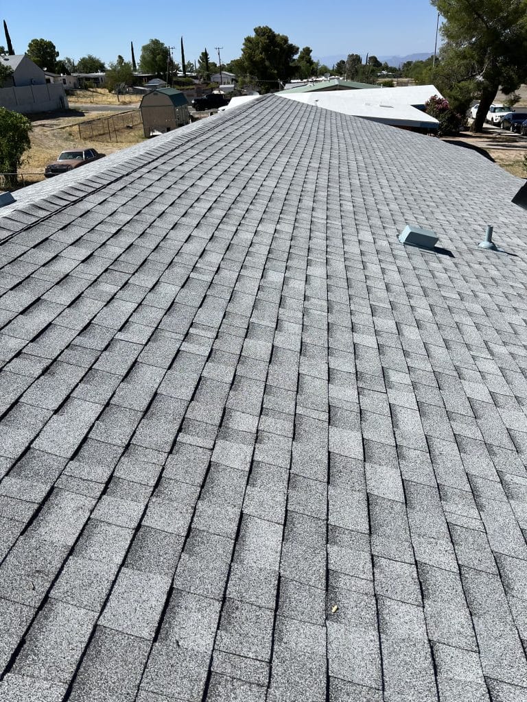 Beautifully installed shingle roof showcasing our attention to detail and quality craftsmanship. Trust Roofing Pros Az for reliable and durable roofing solutions scaled